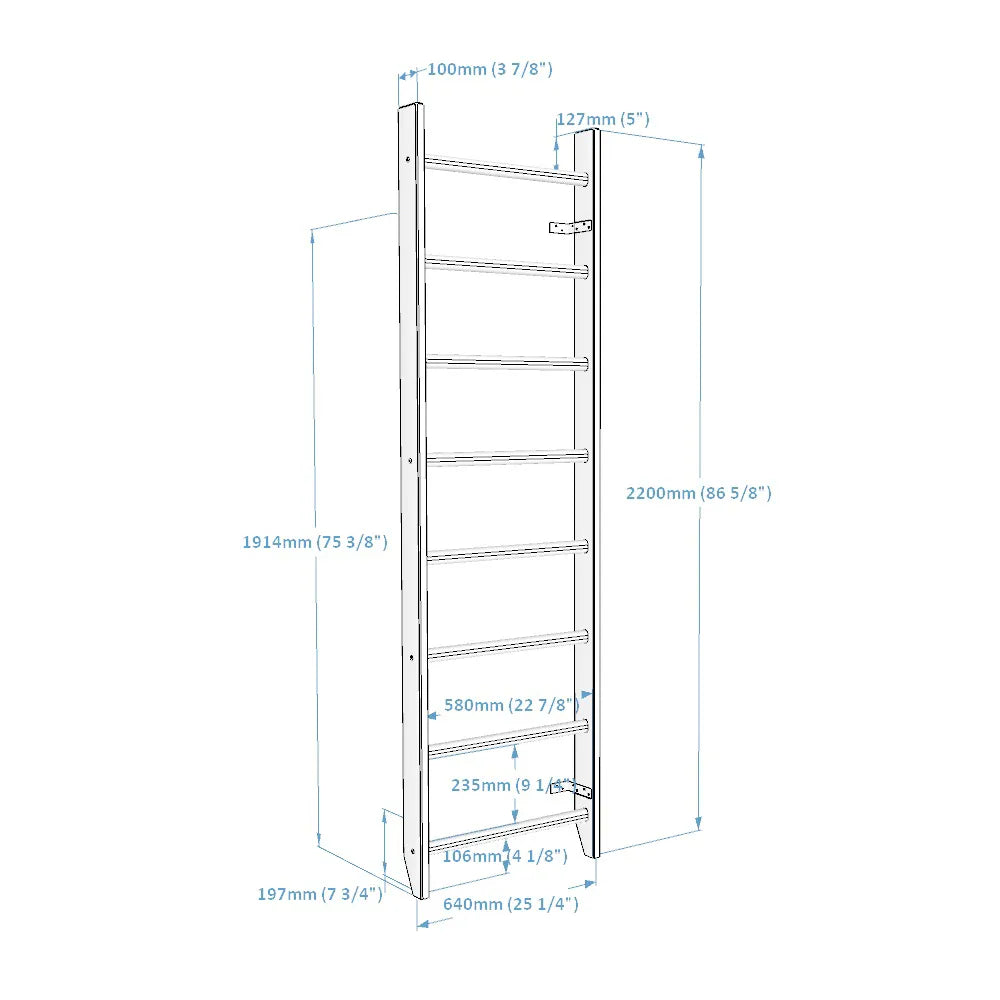 BenchK 100 wall bars