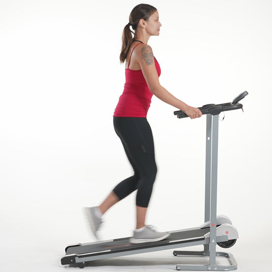 Sunny Health & Fitness SF-T1407M Manual Walking Treadmill