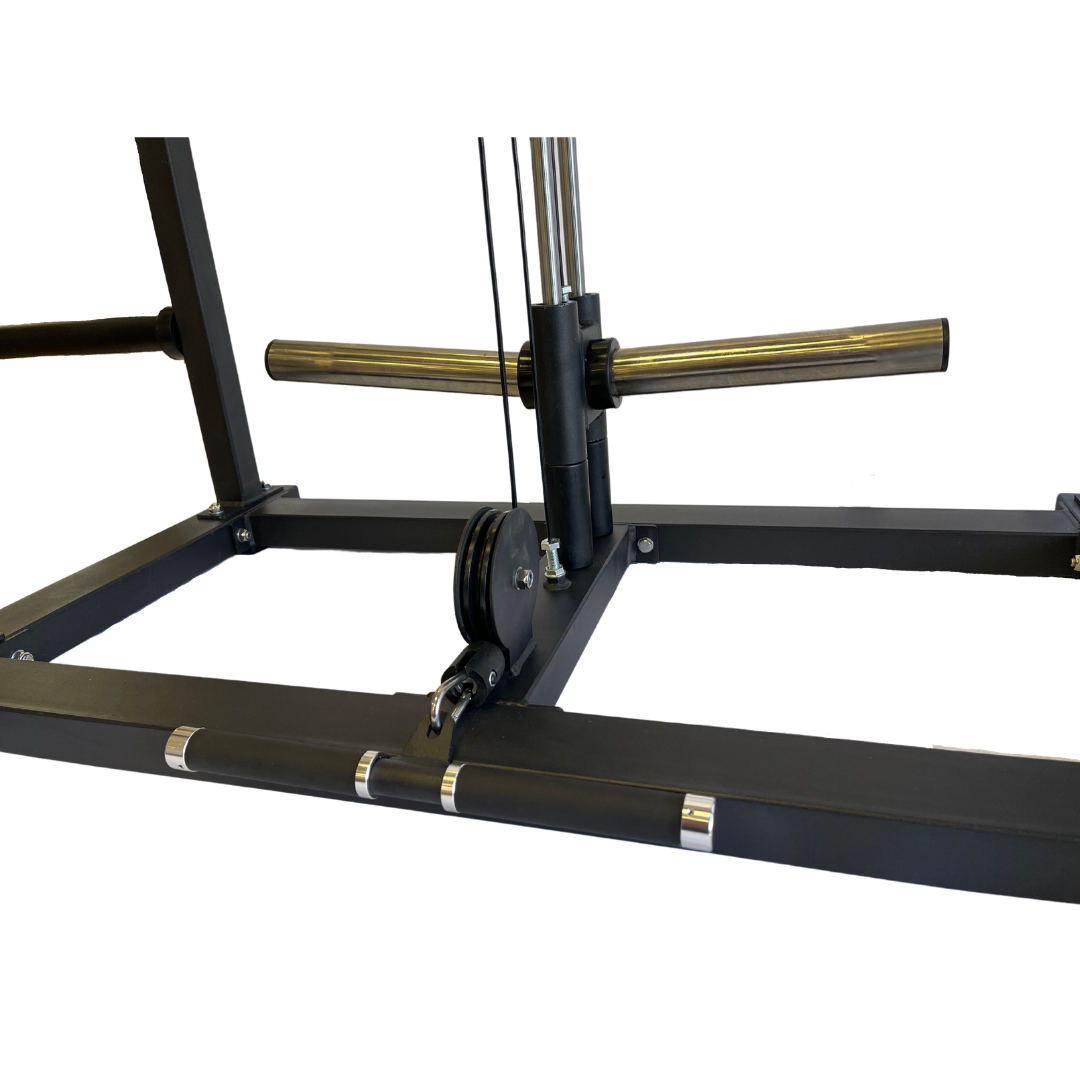 Diamond Fitness Power Rack with Plate Tree and High Low Pulley DF004RW