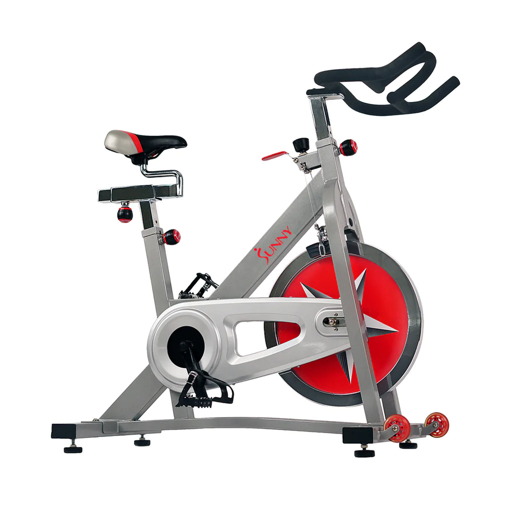 Sunny Health & Fitness 40 lb Flywheel Chain Drive Pro Indoor Cycling Exercise Bike SF-B901