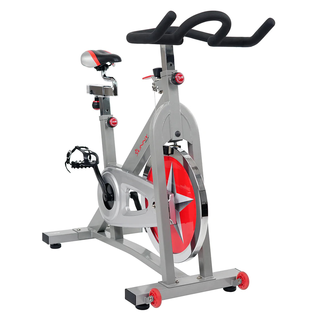 Sunny Health & Fitness 40 lb Flywheel Chain Drive Pro Indoor Cycling Exercise Bike SF-B901