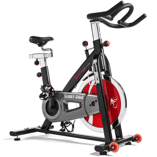 Sunny Health & Fitness SF-B1002 Belt Drive Indoor Cycling Bike