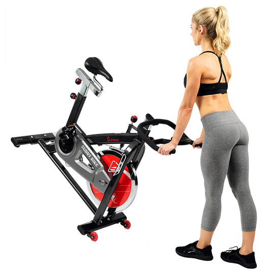 Sunny Health & Fitness SF-B1002 Belt Drive Indoor Cycling Bike