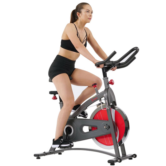 Sunny Health & Fitness SF-B1423 Belt Drive Indoor Cycling Bike