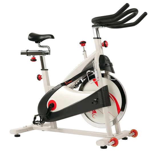 Premium Cycling Exercise Bike Indoor Fitness Belt Drive Clipless Pedal SF-B1509