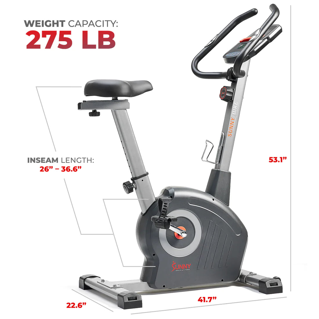 Sunny Health & Fitness Elite Elite Interactive Series Exercise Bike SF-B220045