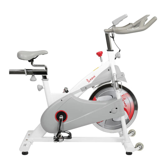 Sunny Health & Fitness Magnetic Belt Drive Premium Indoor Cycling Bike - SF-B1876