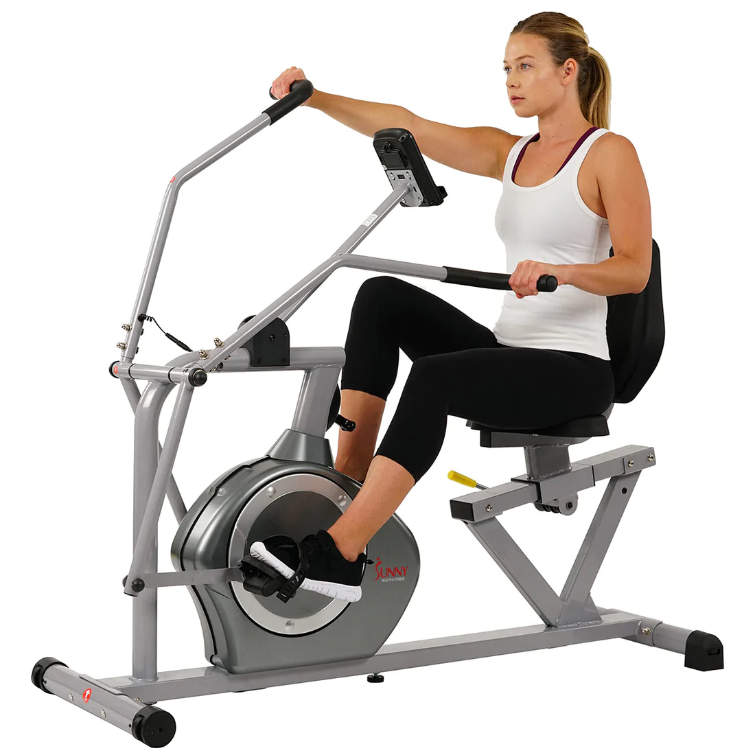 Sunny Health & Fitness Cross Training Magnetic Recumbent Bike SF-RB4708