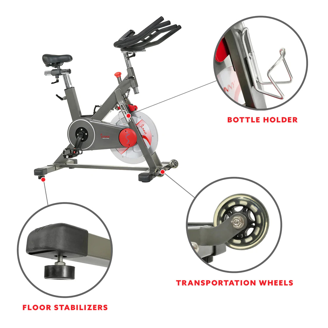 Sunny Health & Fitness Training Cycling Bike SF-B1913