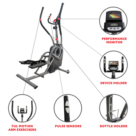 Sunny Health & Fitness Pro Cardio Climber - SF-E3914