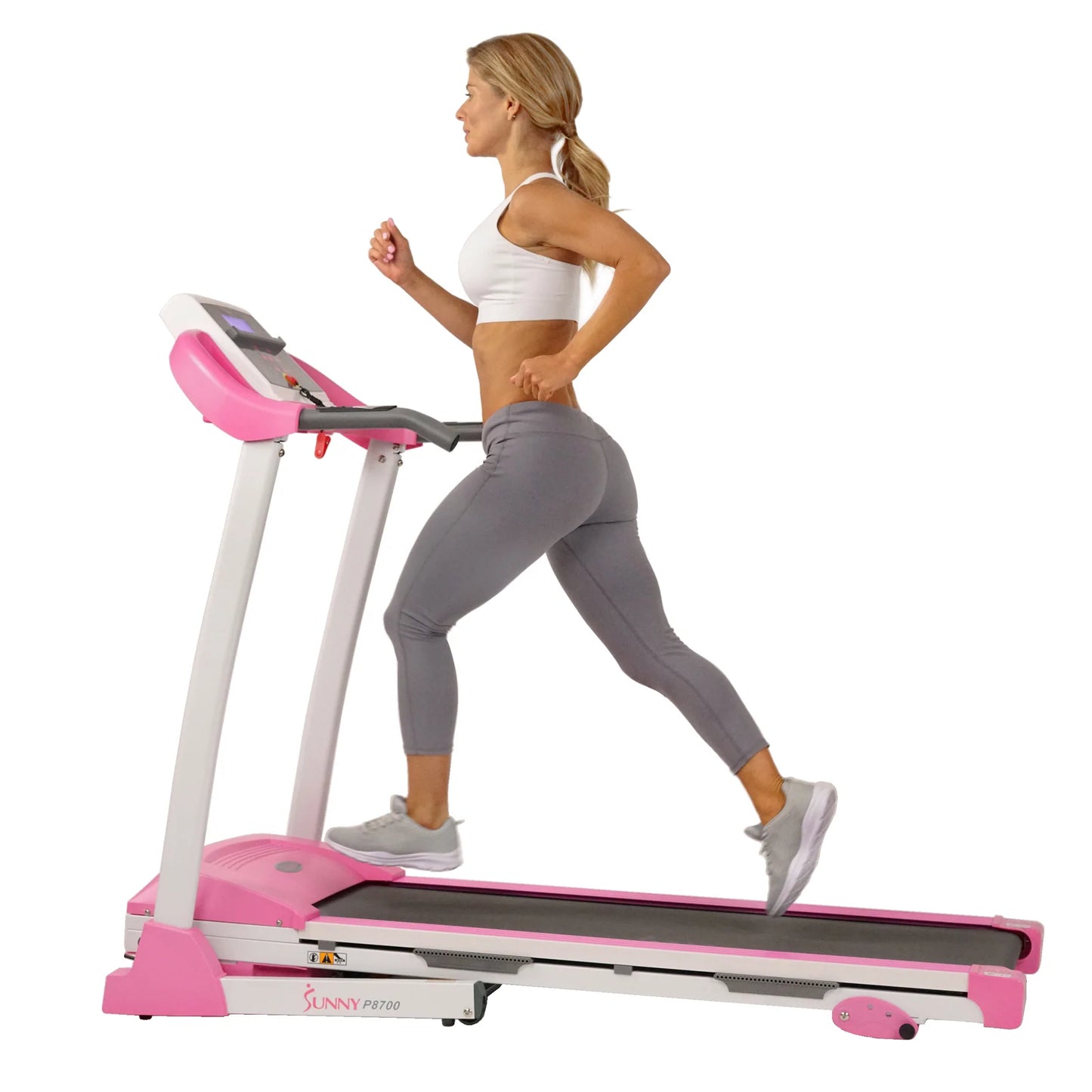 Sunny Health & Fitness P8700 Pink Treadmill