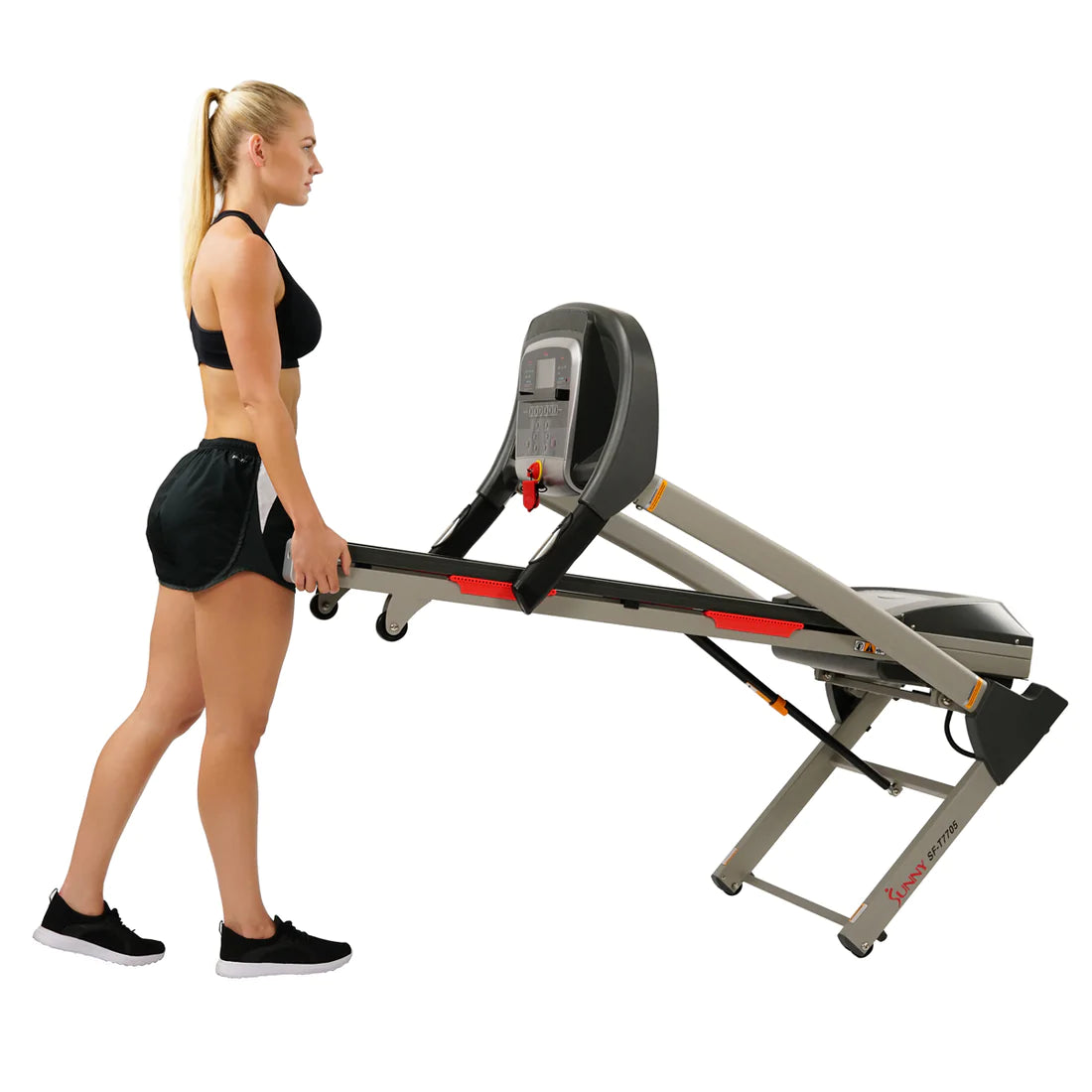 Sunny Health & Fitness Portable Treadmill with Auto Incline SF-T7705