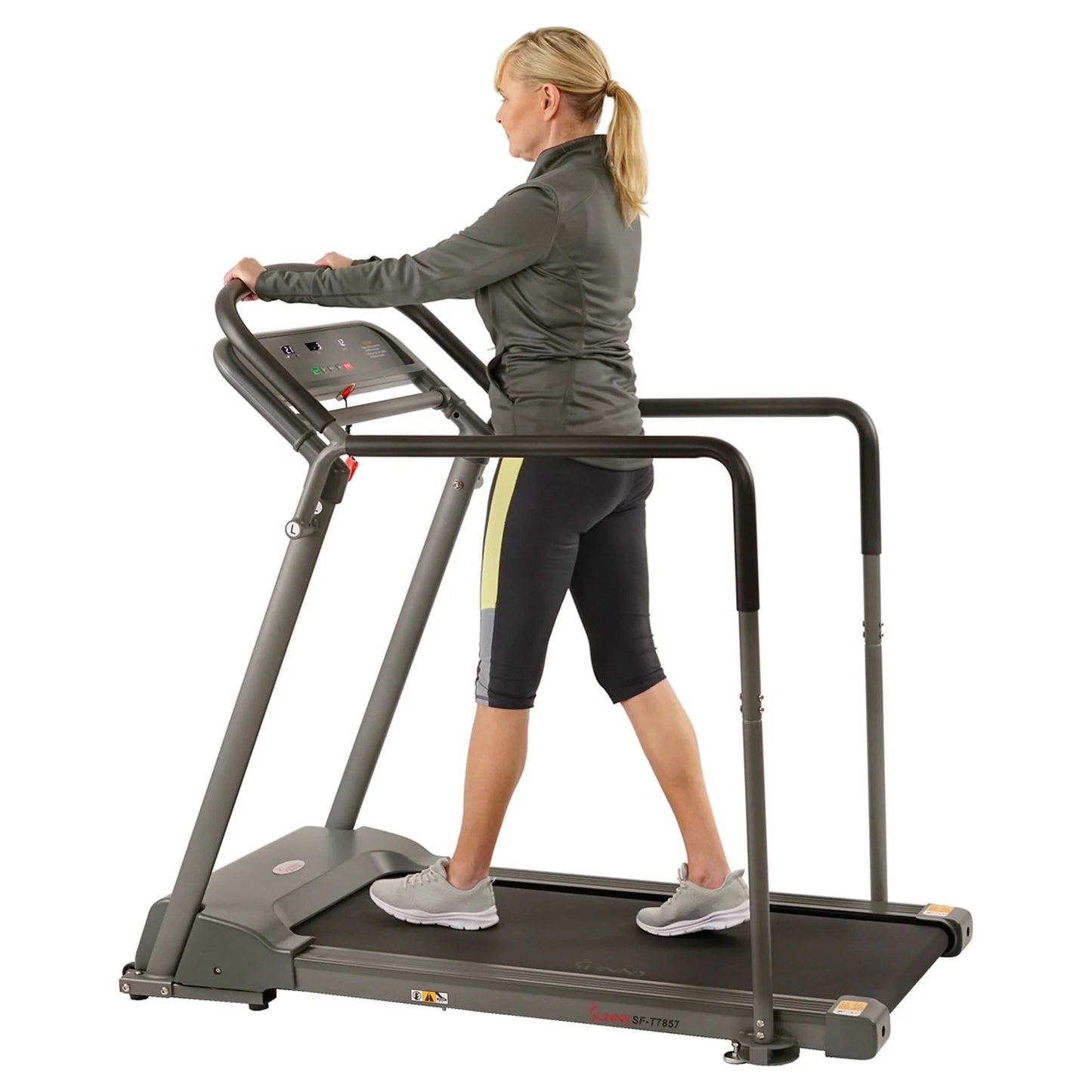 Sunny Health & Fitness Walking Treadmill with Handrail SF-T7857