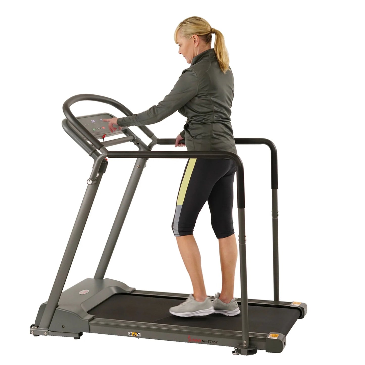 Sunny Health & Fitness Walking Treadmill with Handrail SF-T7857