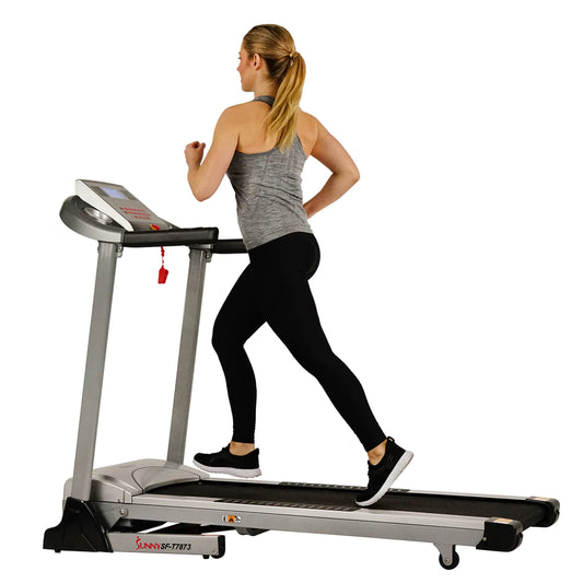 Sunny Health & Fitness High Weight Limit Treadmill with Auto Incline SF-T7873